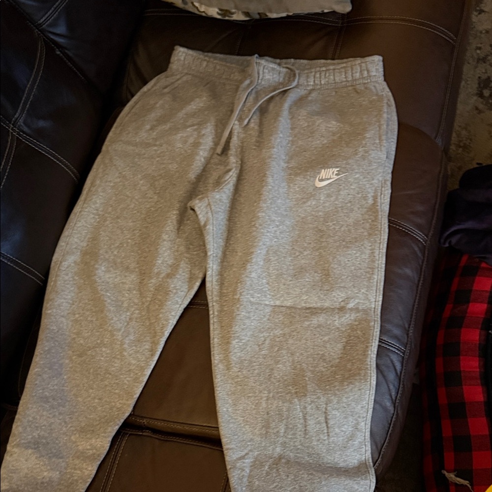 Nike Kids Light Gray Joggers